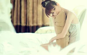 女神王秋紫美女壁纸_2