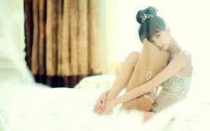 女神王秋紫美女壁纸_3