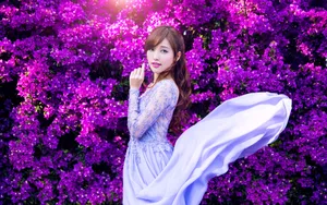 美女金莎桌面壁纸_6