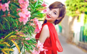 美女金莎桌面壁纸_8