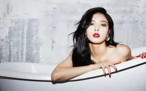韩国美女金泫雅写真壁纸_5