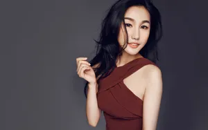 中戏美女刘璐珈壁纸_3