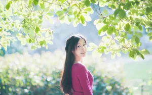 中戏美女刘璐珈壁纸_4
