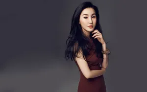 中戏美女刘璐珈壁纸_10