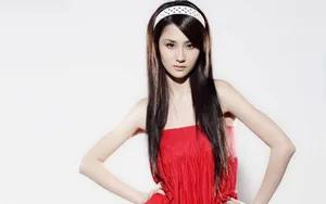 美女蓝燕照片壁纸_7