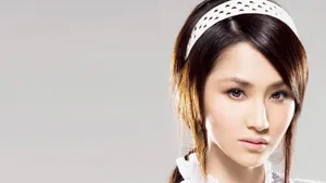 美女蓝燕照片壁纸_16