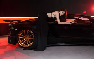 兰博基尼DMC LP988 E-GT美女模特壁纸_4