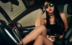 别克君威美女明星模特壁纸_10