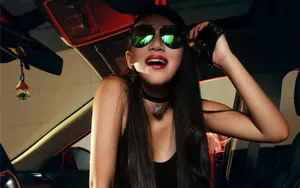 别克君威美女明星模特壁纸_11