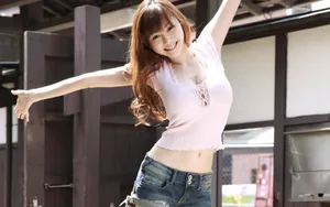 甜美杉原杏璃图片壁纸_2