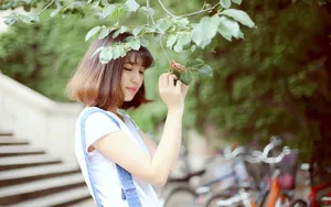 清纯校花美女壁纸
