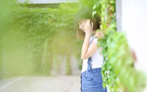 清纯校花美女壁纸_3