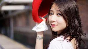 甜美性感女生壁纸_3