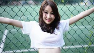甜美性感女生壁纸_6