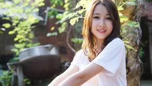 甜美性感女生壁纸_8