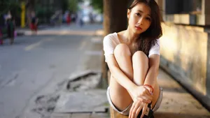 甜美性感女生壁纸_12
