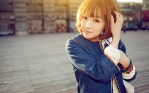 甜美女生陈奕瞳壁纸_5