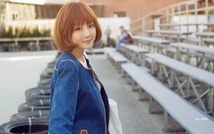 甜美女生陈奕瞳壁纸_6
