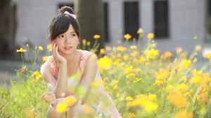 清纯邻家女孩写真壁纸