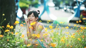 清纯邻家女孩写真壁纸_8