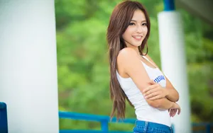 好看的美女图片壁纸_7