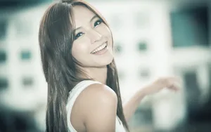 好看的美女图片壁纸_8
