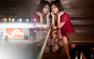 夜色妖娆美女壁纸_3