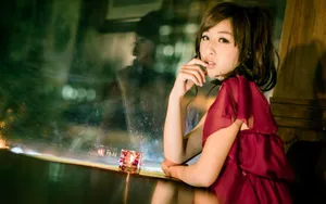 夜色妖娆美女壁纸_4