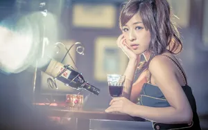 夜色妖娆美女壁纸_8