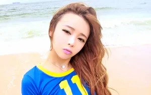 裴紫绮沙滩排球性感壁纸_2