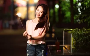 高清甜美女孩壁纸_3