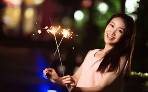 高清甜美女孩壁纸_4