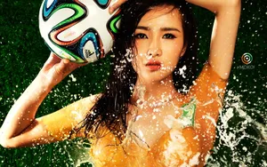 世界杯MOKO美空美女足球宝贝_5