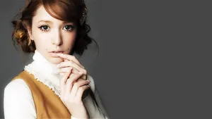 美女模特藤井莉娜壁纸_2