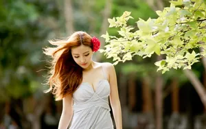 窈窕美眉图片壁纸_8