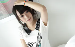 清纯美女电脑桌面壁纸_8