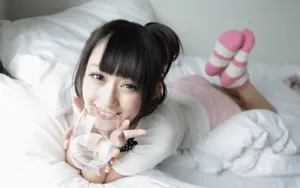 清纯美女电脑桌面壁纸_14