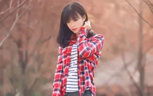 90后清纯女孩图片_2