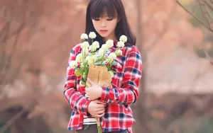 90后清纯女孩图片_8