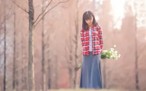 90后清纯女孩图片_12