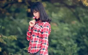 90后清纯女孩图片_13