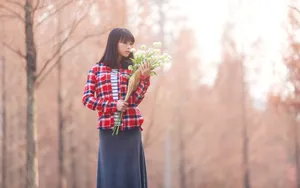 90后清纯女孩图片_16