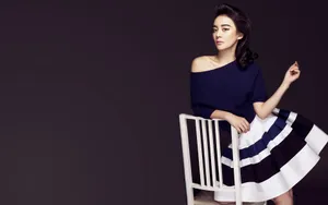 美女袁珊珊图片壁纸_12