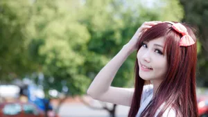 可爱美女清纯壁纸_4