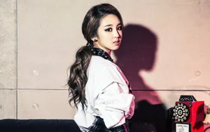 美女明星林素恩壁纸_13