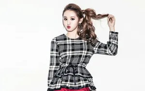 美女明星林素恩壁纸_18