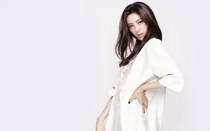 韩国美女林珍娜壁纸_2