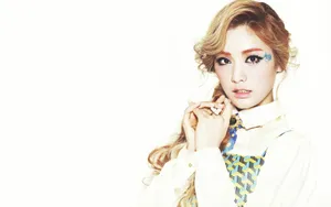 韩国美女林珍娜壁纸_9