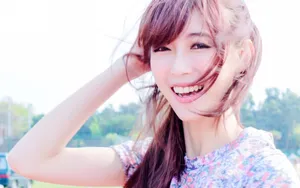 清纯美女桌面壁纸_13