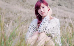清纯美女桌面壁纸_14